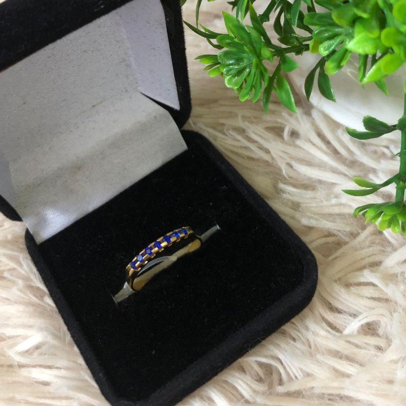 ANEL EM OURO ZIRCONIA Nº 18 - AN5260112