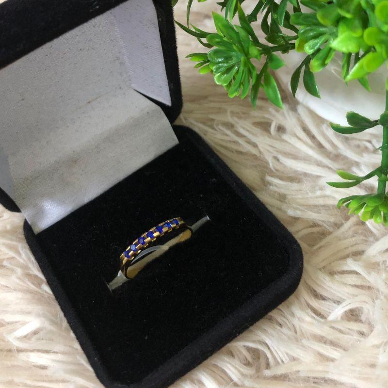 ANEL EM OURO ZIRCONIA Nº 22 - AN5260112