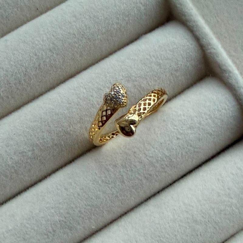 ANEL SEMIJOIA OURO - REG - AN5260220