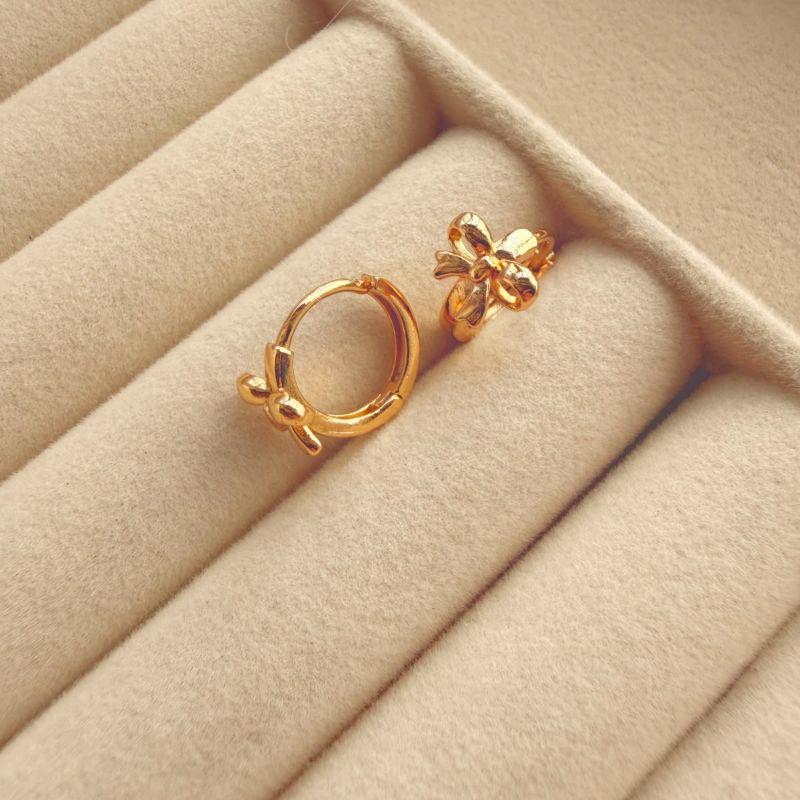 ARGOLA PEQ EM OURO - AP072607