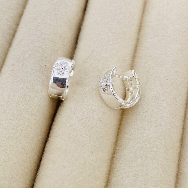ARGOLA PEQUENA EM PRATA - AP122510
