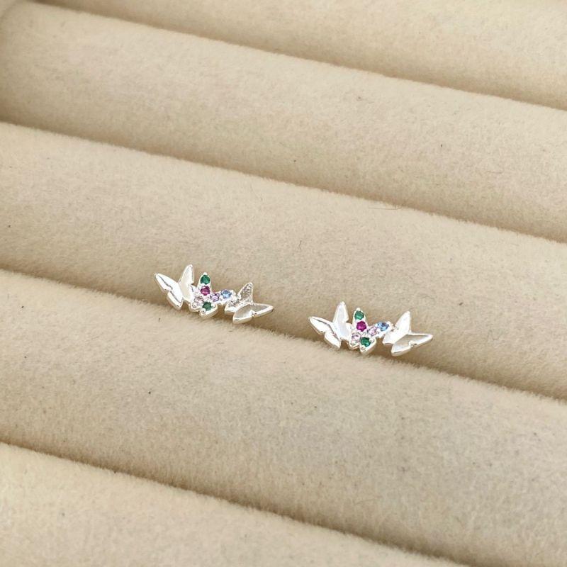BRINCO PEQUENO BORB EM PRATA - BP032610