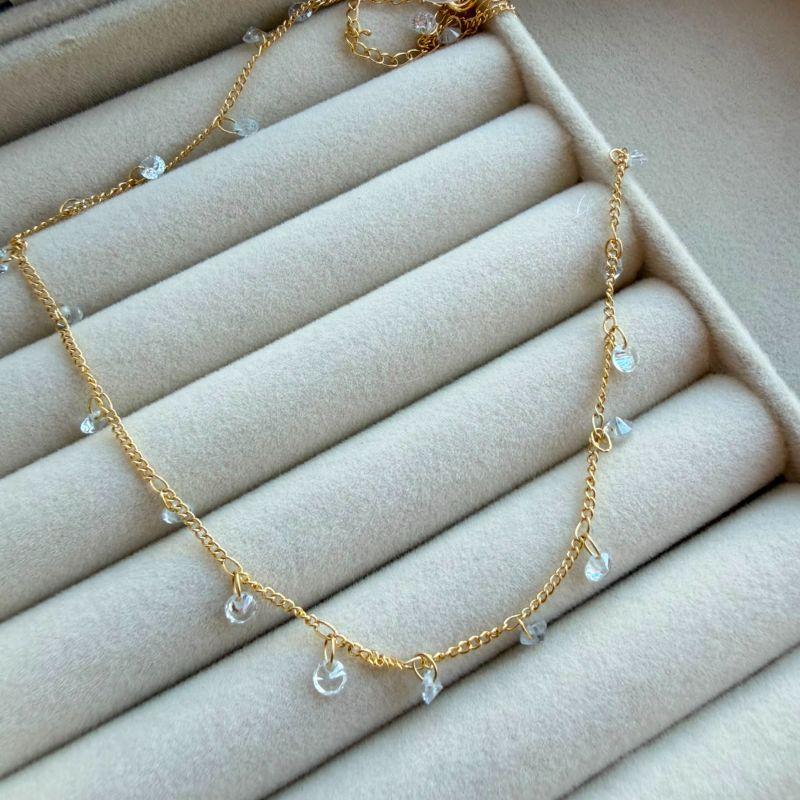 CHOKER SEMIJOIA EM OURO - CK525202