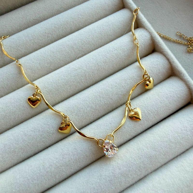 CHOKER SEMIJOIA EM OURO - CK525221