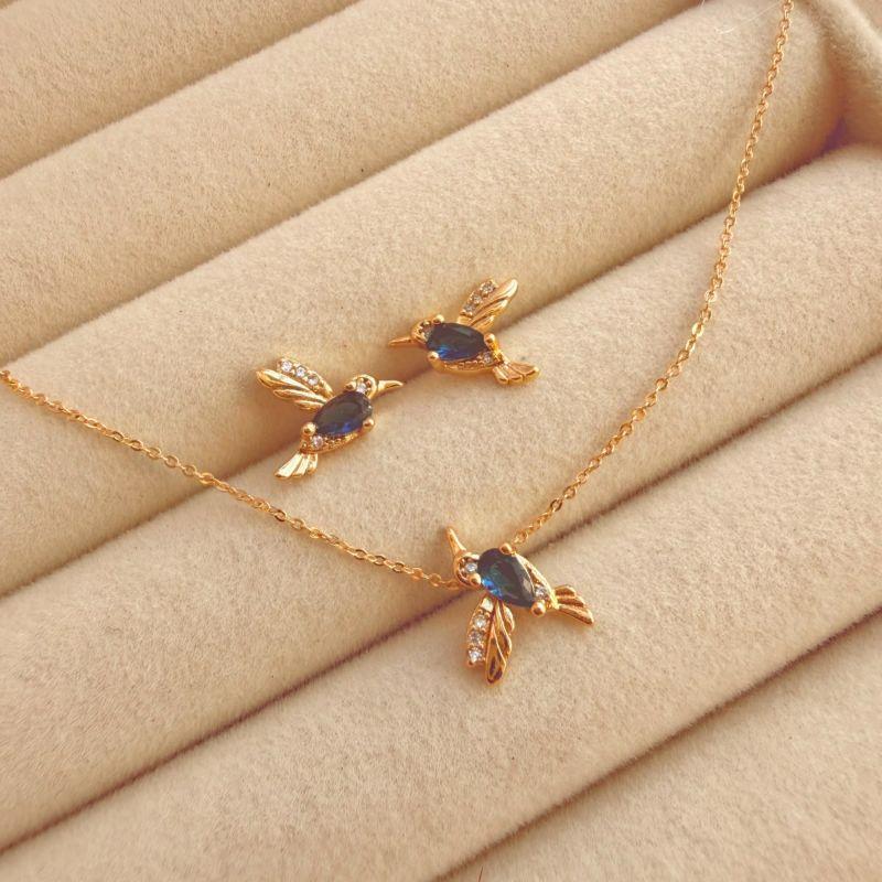 CONJUNTO G EM OURO - AZUL - CJ072613