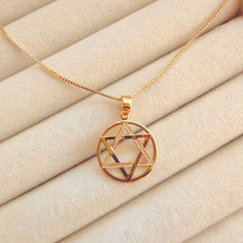 CORRENTE MAS C/ PING EM OURO - CP072613