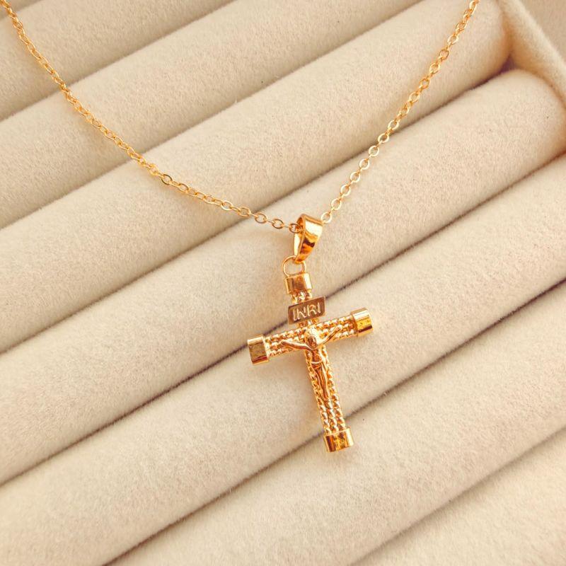 CORRENTE MAS C/ PING EM OURO - CP072619