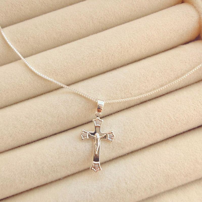 CORRENTE MAS C/ PING EM PRATA - CP072606