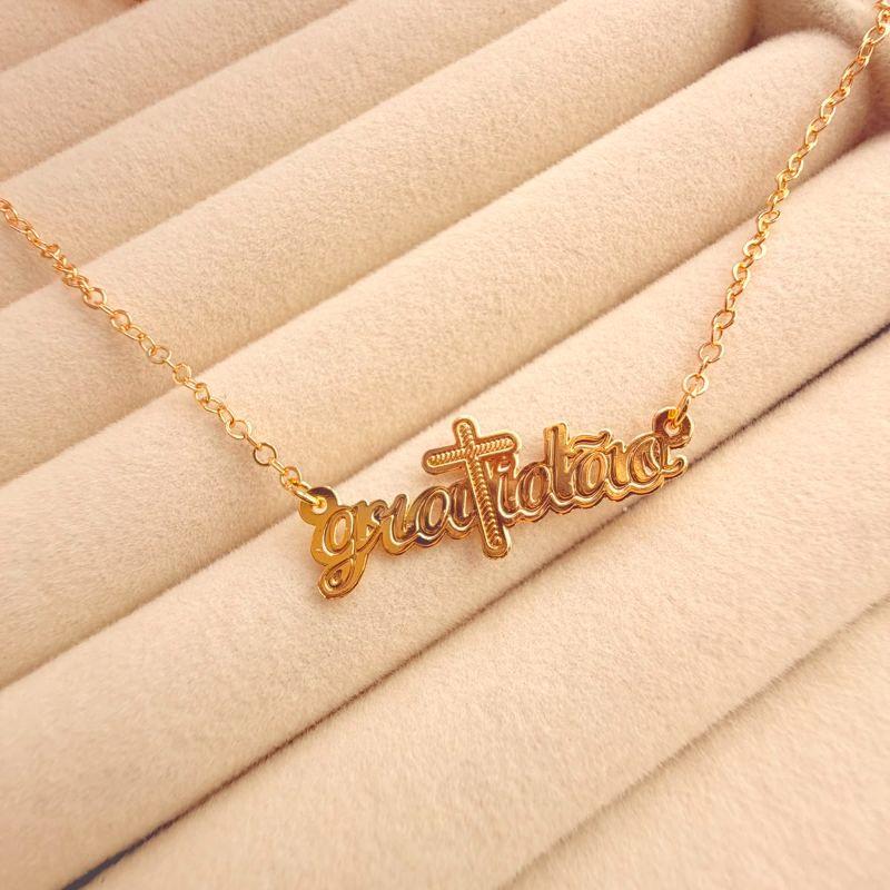 GARGANTILHA EM OURO - GG072615