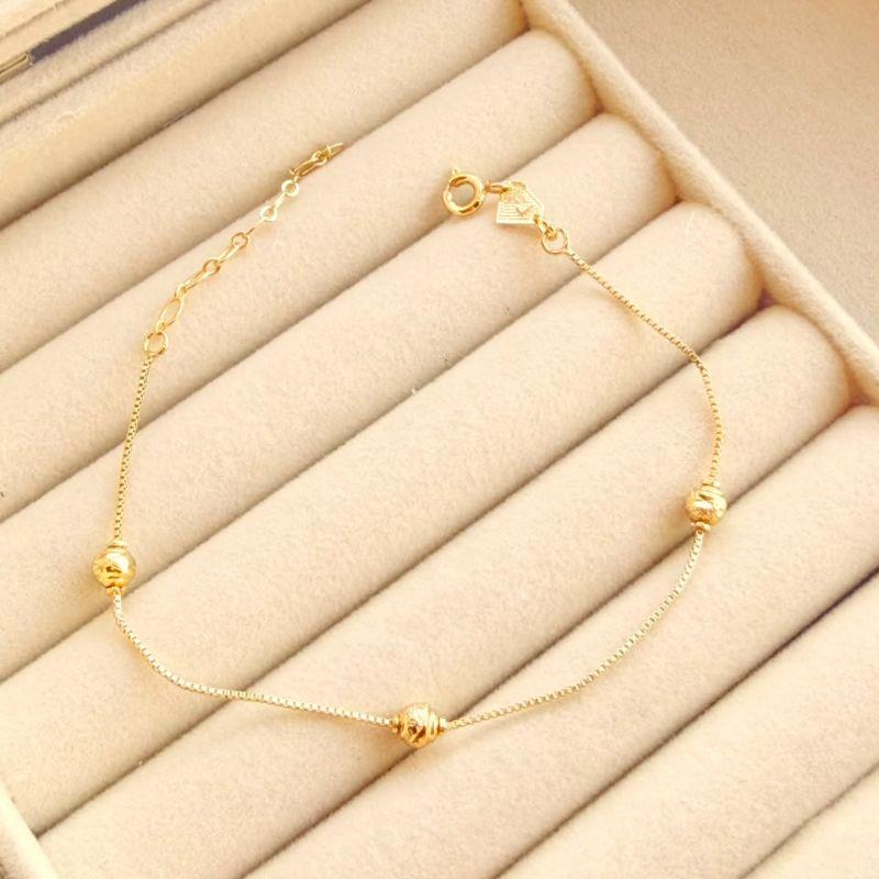 PULSEIRA FEM EM OURO - PF072607