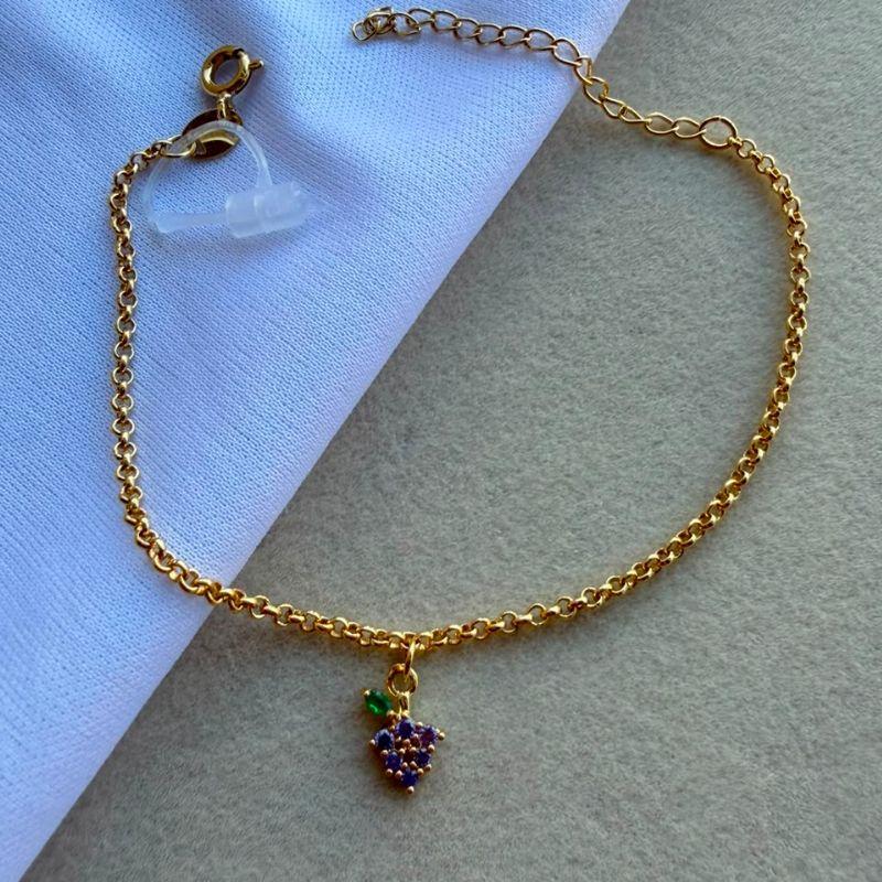 PULSEIRA FEM SEMIJOIA EM OURO - PF577030