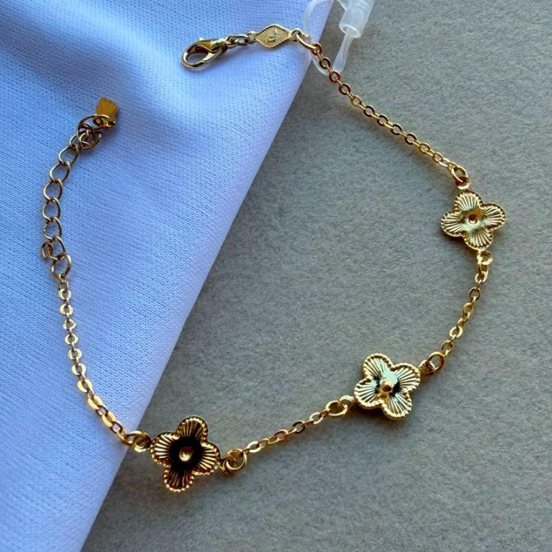 PULSEIRA FEM SEMIJOIA EM OURO - PF577037