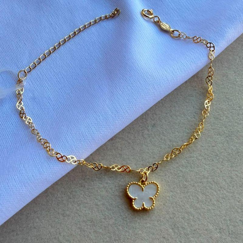 PULSEIRA FEM SEMIJOIA EM OURO - PF577039