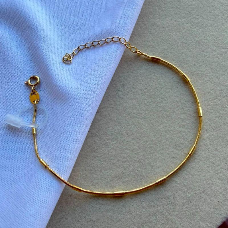 PULSEIRA FEM SEMIJOIA EM OURO - PF577042