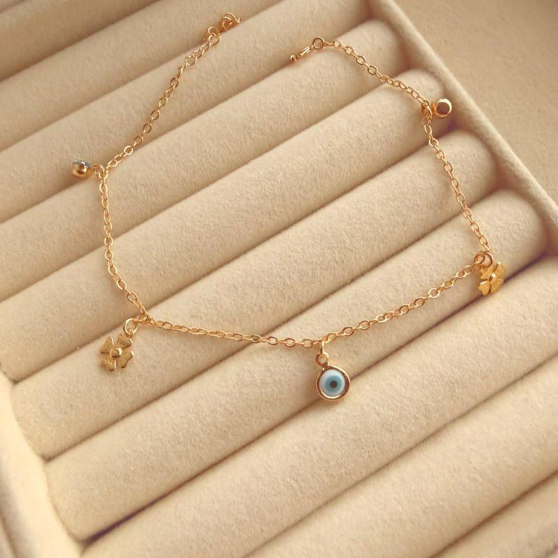 TORNOZELEIRA EM OURO - TZ072601