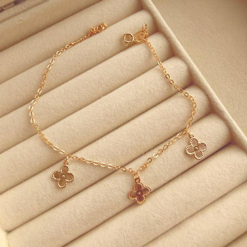 TORNOZELEIRA EM OURO - TZ072613
