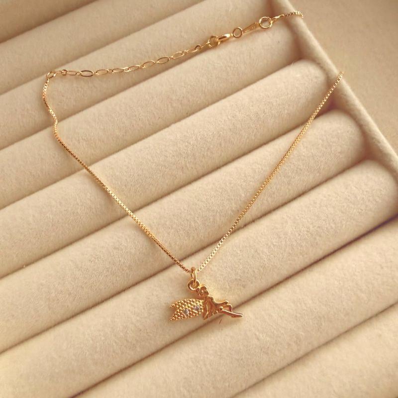 TORNOZELEIRA EM OURO - TZ072619