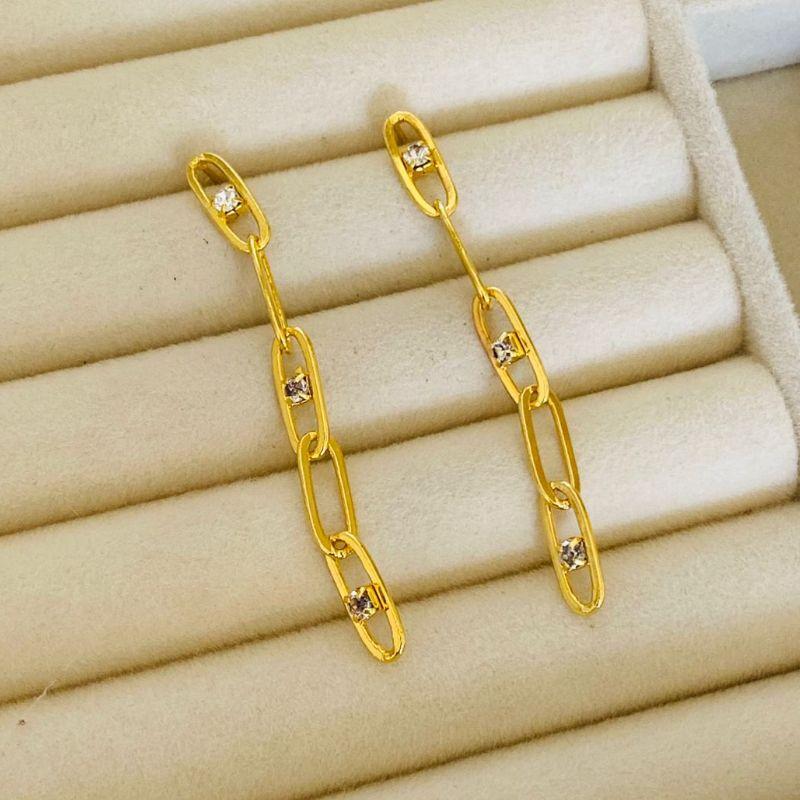BRINCO GRANDES EM OURO - BG112519
