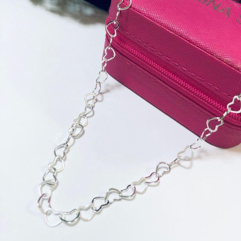 CHOCKER EM PRATA - CK102502