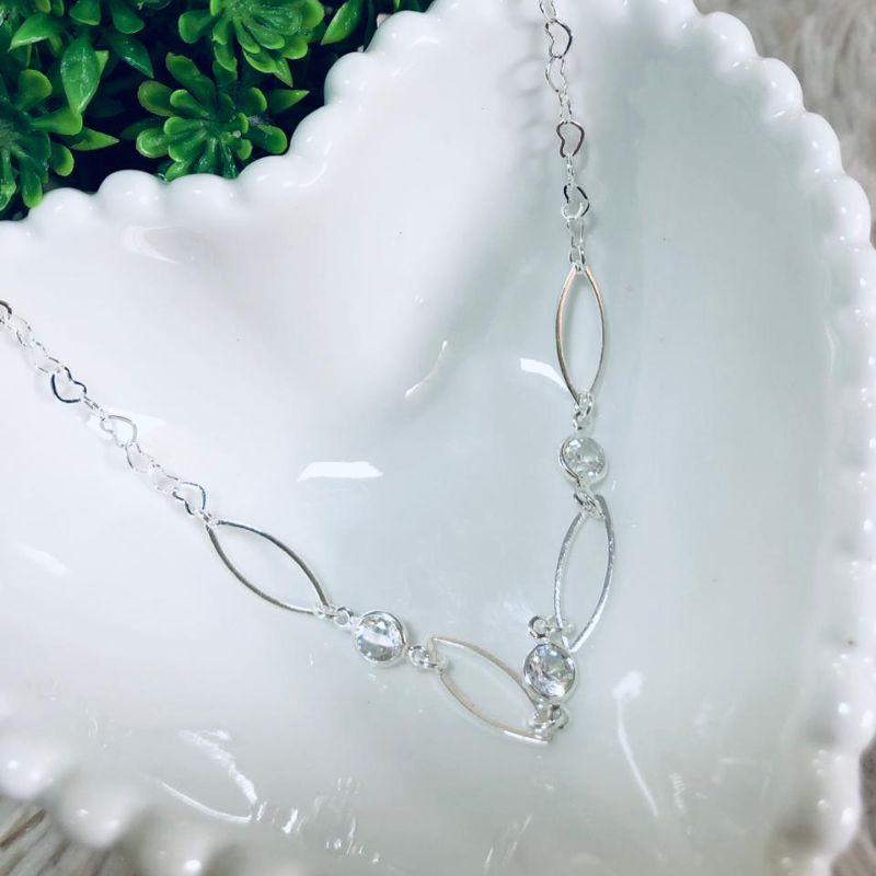 COLAR EM PRATA PONTOS DE LUZ - CL092515