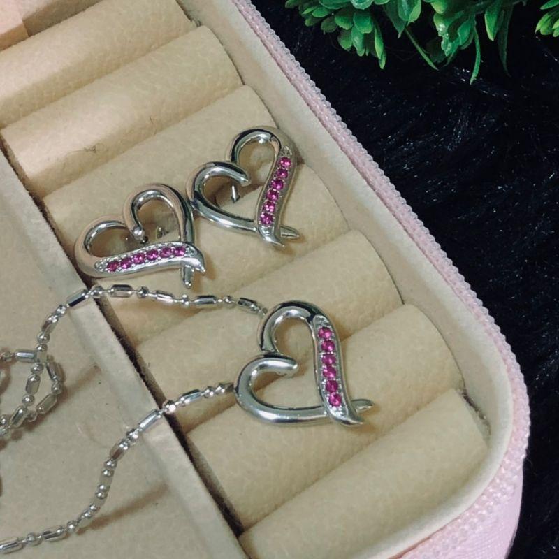 CONJUNTO CORAÇÃO EM STELL - CJ072517