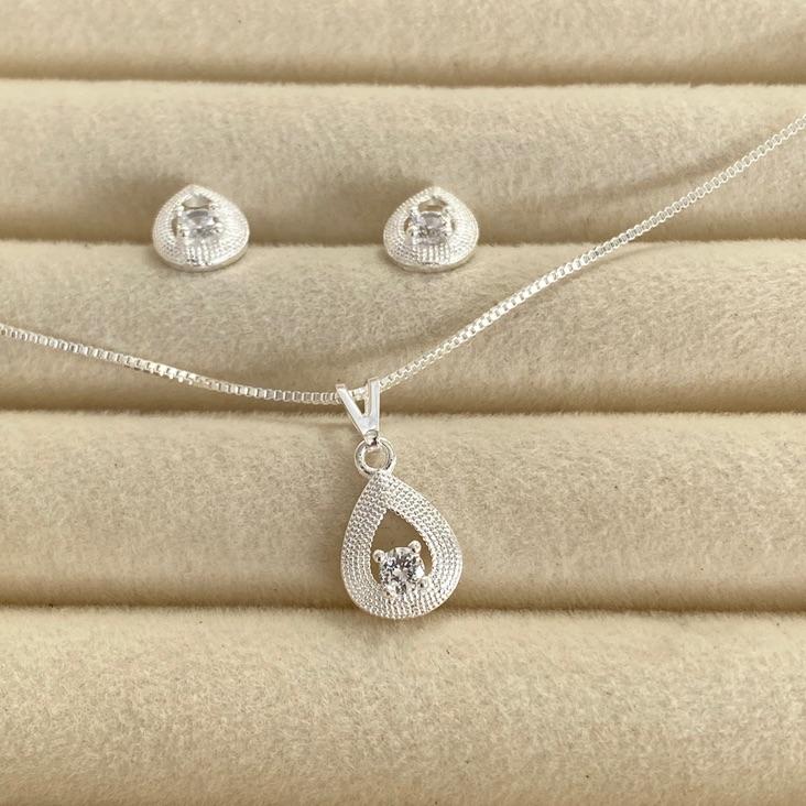 CONJUNTO EM PRATA - CJ062606
