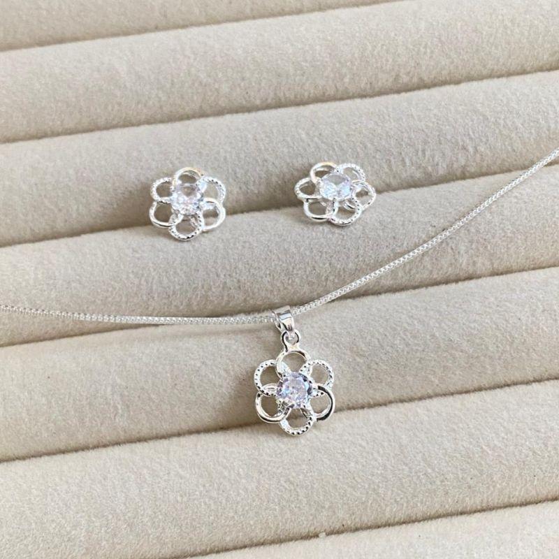 CONJUNTO EM PRATA - CJ062634
