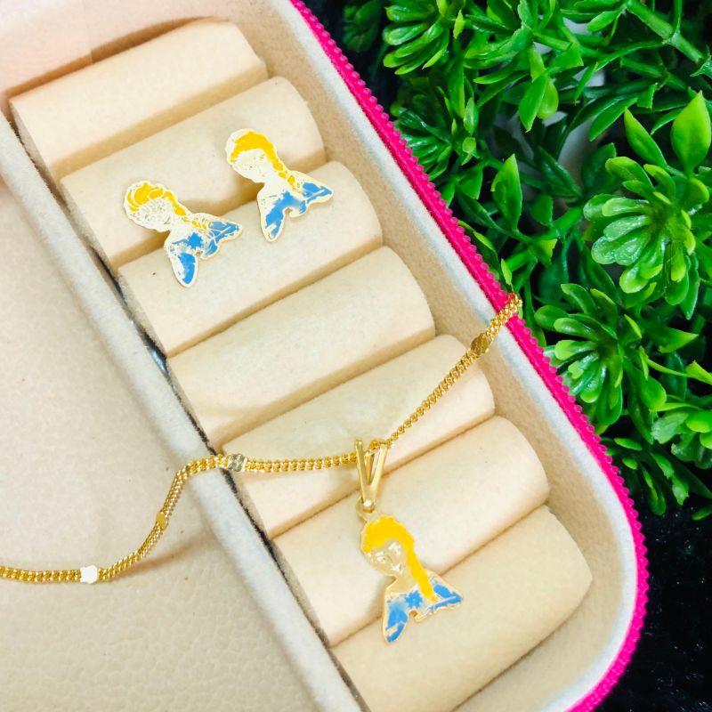CONJUNTO INFANTIL RES FROZEN - CI102513