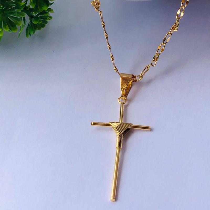CORRENTE MASC C/ PING EM OURO - CP102509