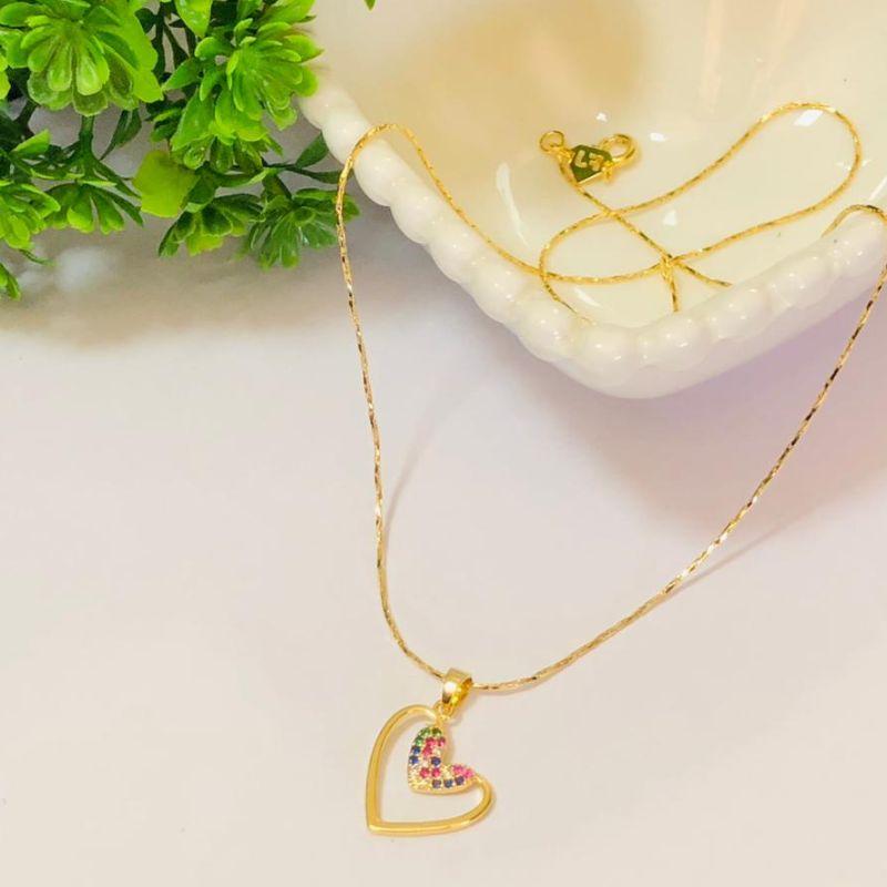 GARGANTILHA EM OURO - GG102506