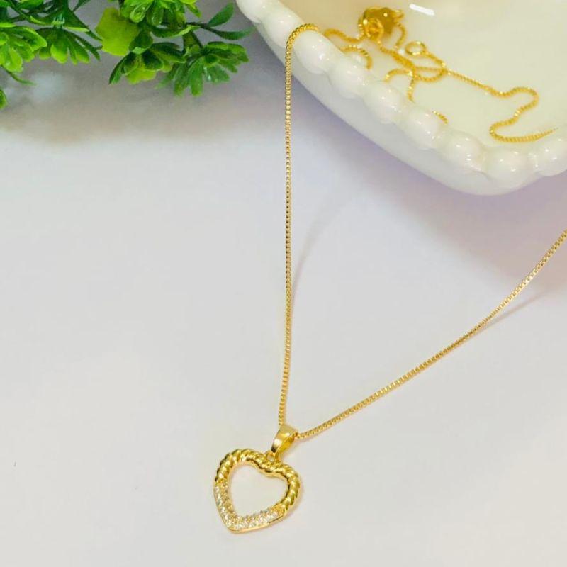 GARGANTILHA EM OURO - GG102509