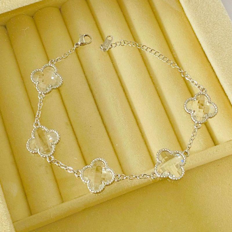 PULSEIRA FEM EM AÇO - CRISTAL - PF032615
