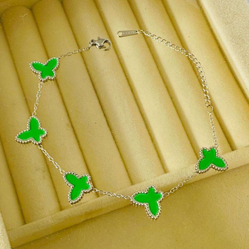 PULSEIRA FEM EM AÇO - VERDE - PF032606