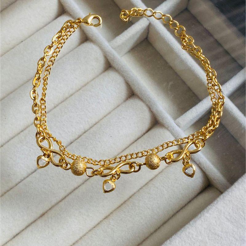 PULSEIRA FEM EM OURO - PF012605