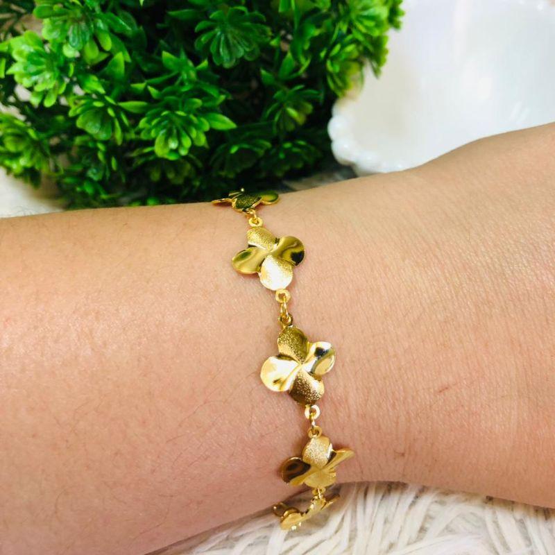 PULSEIRA FEM EM OURO - PF102508