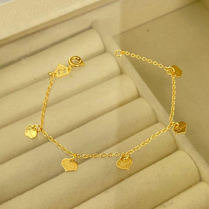 PULSEIRA INFANTIL EM OURO - PT032603