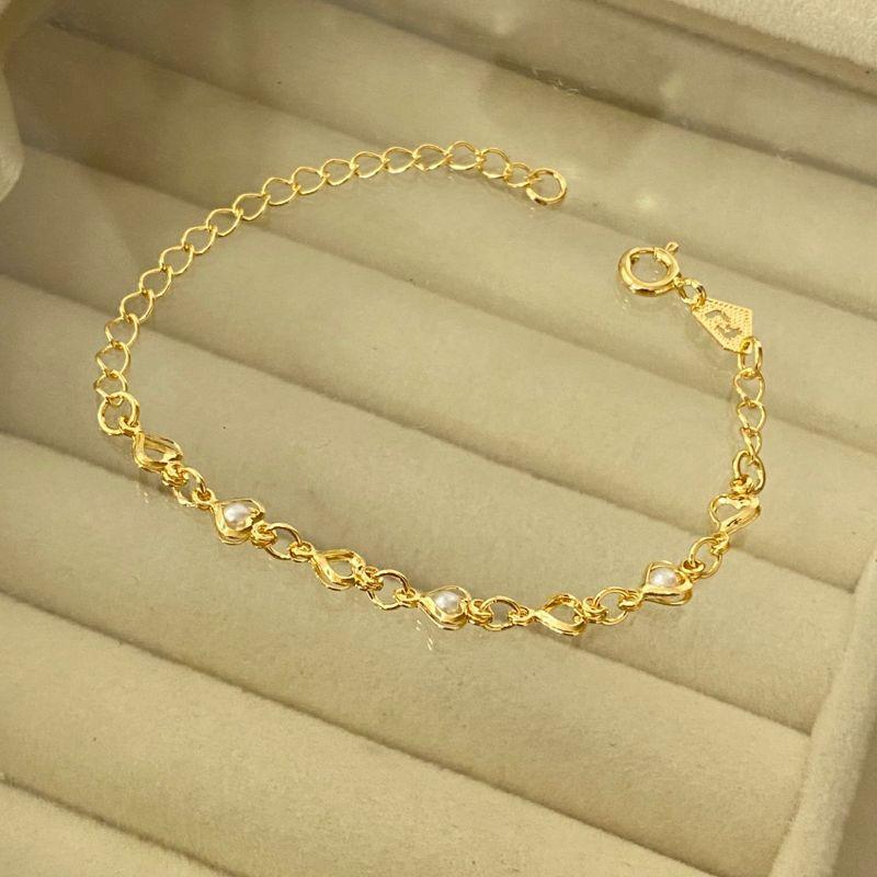 PULSEIRA INFANTIL EM OURO - PT032605
