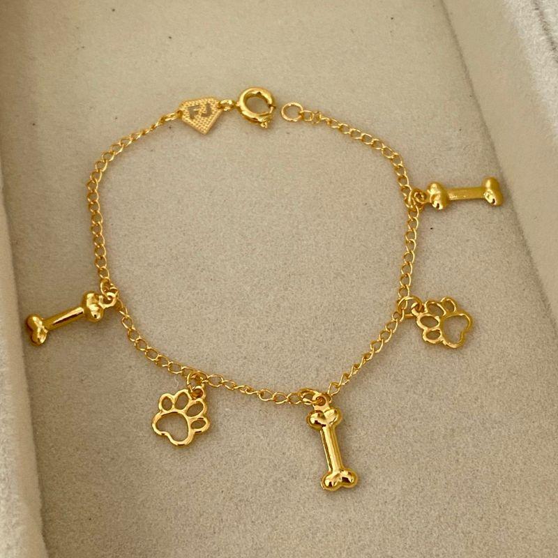 PULSEIRA INFANTIL EM OURO - PT032613
