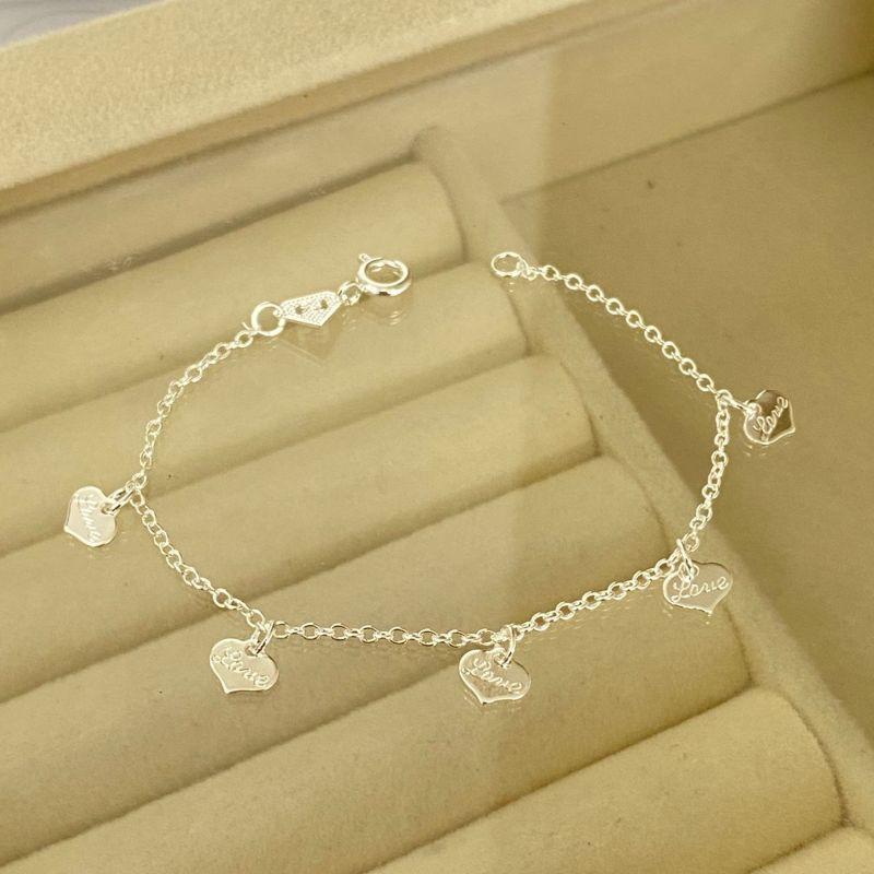PULSEIRA INFANTIL EM PRATA - PT032604