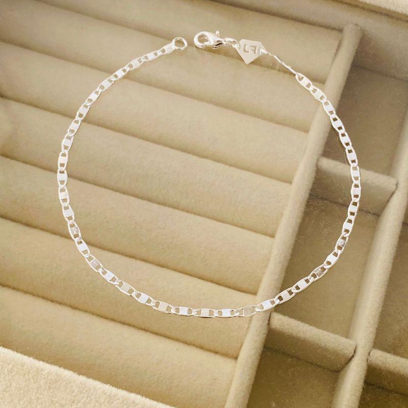 PULSEIRA MASCULINA EM PRATA - PM122501
