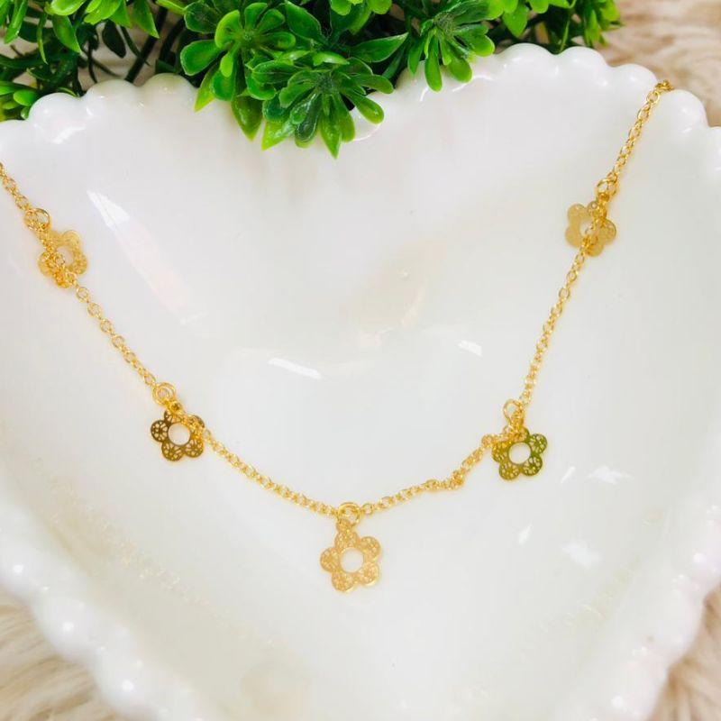 TORNOZELEIRA EM OURO - TZ092504
